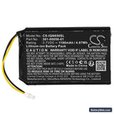 Garmin Nuvi 65 Replacement Battery, 3.7V, 1100mAh, Li-ion 3