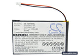 Garmin Nuvi 700 ( 2 wires ) Replacement Battery, 3.7V, 1250mAh, Li-Polymer 5