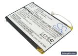 iRiver Clix Plus Replacement Battery, 3.7V, 950mAh, Li-Polymer 1
