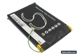 iRiver Clix Plus Replacement Battery, 3.7V, 950mAh, Li-Polymer 3