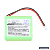 iRobot Braava 320 Replacement Battery, 7.2V, 1500mAh, Ni-MH 3