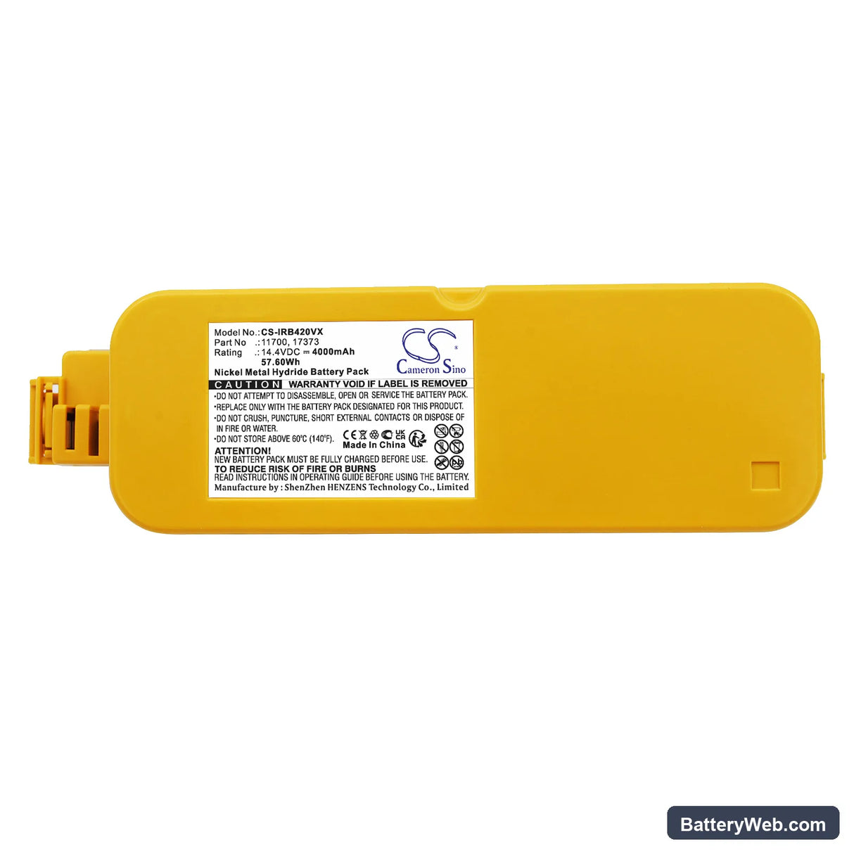 Ikasumoto M-288 Replacement Battery, 14.4V, 4000mAh, Ni-MH 5
