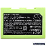 iRobot Roomba i7 Replacement Battery, 14.4V, 2600mAh, Li-ion 5