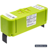 iRobot Roomba 614 Replacement Battery, 14.4V, 4000mAh, Li-ion 1