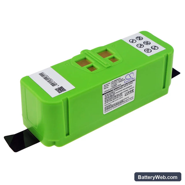 iRobot Roomba 614 Replacement Battery, 14.4V, 5200mAh, Li-ion 1