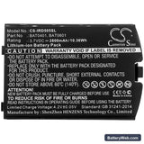 Iridium 9505A Replacement Battery, 3.7V, 2800mAh, Li-ion 3