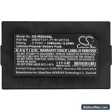 Iridium Go Replacement Battery, 3.7V, 2400mAh, Li-Polymer 5