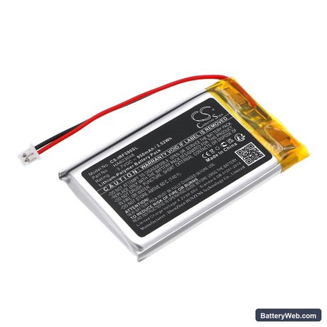 iRiver IPF550 Replacement Battery, 3.7V, 950mAh, Li-Polymer 1