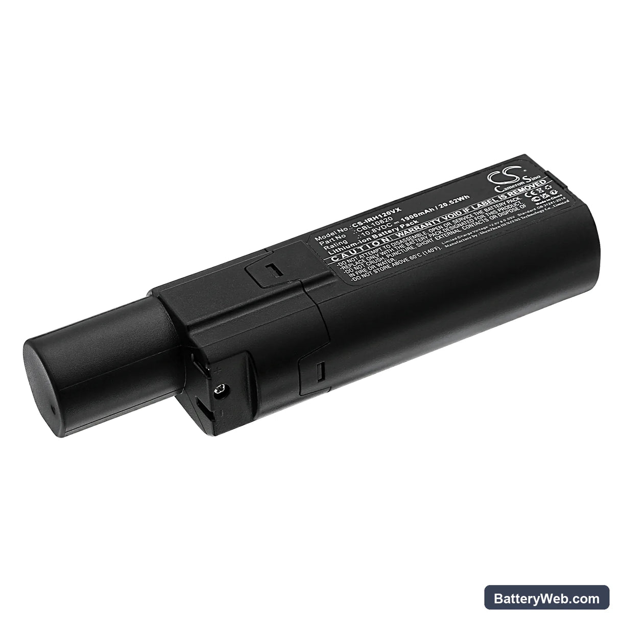 Iris Ohyama SCD-120P Replacement Battery, 10.8V, 1900mAh, Li-ion 1
