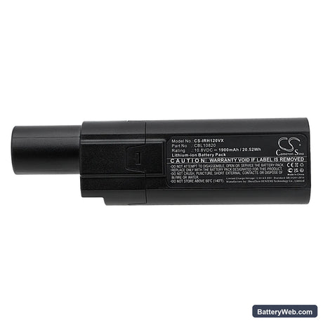 Iris Ohyama SCD-120P Replacement Battery, 10.8V, 1900mAh, Li-ion 5