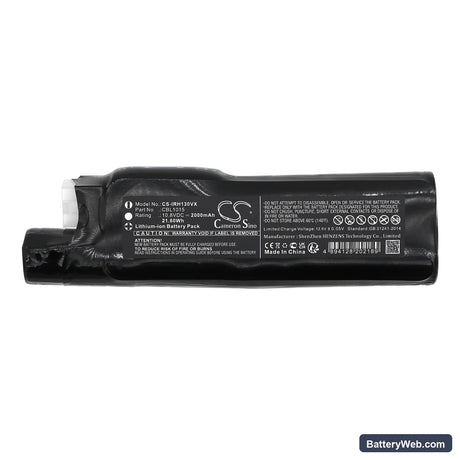 Iris Ohyama COHC-1300G Replacement Battery, 10.8V, 2000mAh, Li-ion 3