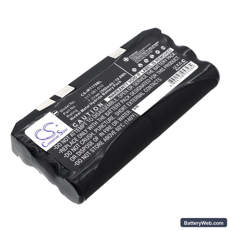 Intermec RT1700 Replacement Battery, 7.2V, 1500mAh, Ni-MH 1