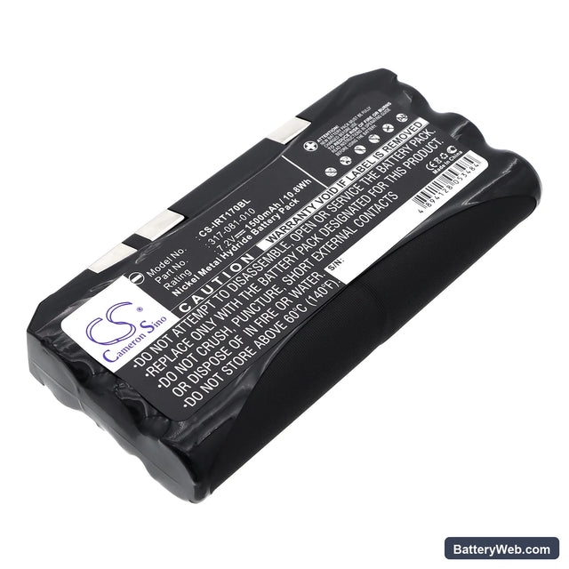 Intermec RT1700 Replacement Battery, 7.2V, 1500mAh, Ni-MH 1