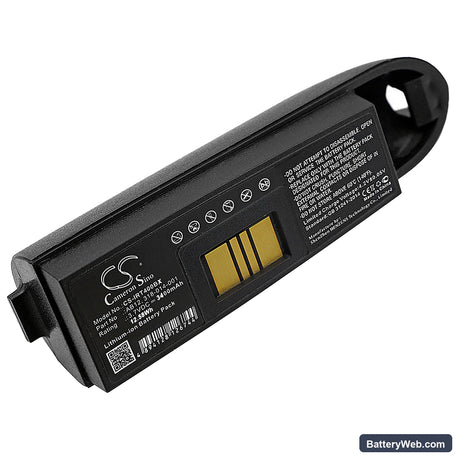 Intermec IP3 Replacement Battery, 3.7V, 3400mAh, Li-ion 1