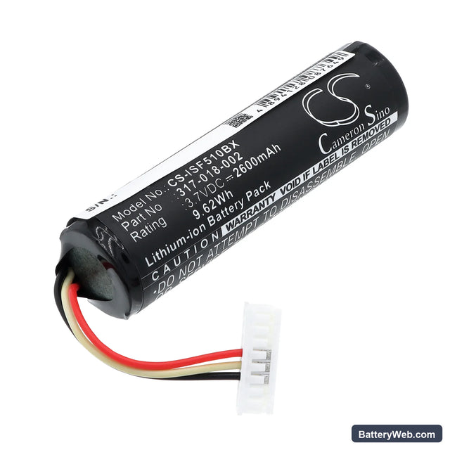 Intermec SF51 Replacement Battery, 3.7V, 2600mAh, Li-ion 1