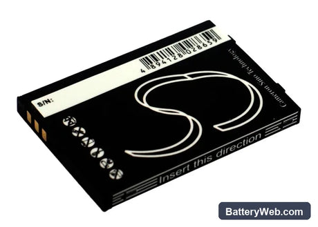 Insignia NS-DA1G Replacement Battery, 3.7V, 450mAh, Li-ion 3