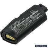 Intermec SR61T Replacement Battery, 3.7V, 3400mAh, Li-ion 1