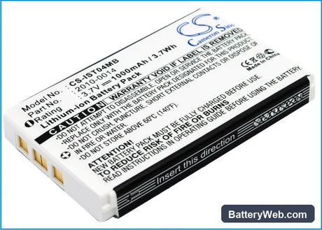 IRIS ST4ex Replacement Battery, 3.7V, 1000mAh, Li-ion 1