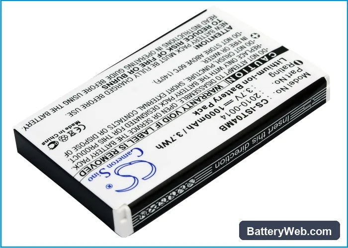 IRIS ST4ex Replacement Battery, 3.7V, 1000mAh, Li-ion 2