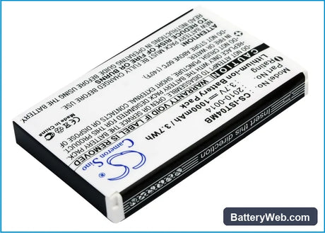 IRIS ST4ex Replacement Battery, 3.7V, 1000mAh, Li-ion 2