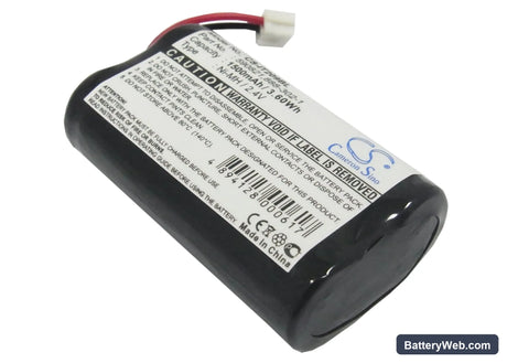 Intermec Trakker T2090 Replacement Battery, 2.4V, 1500mAh, Ni-MH 1
