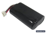 Intermec Trakker T2090 Replacement Battery, 2.4V, 1500mAh, Ni-MH 4