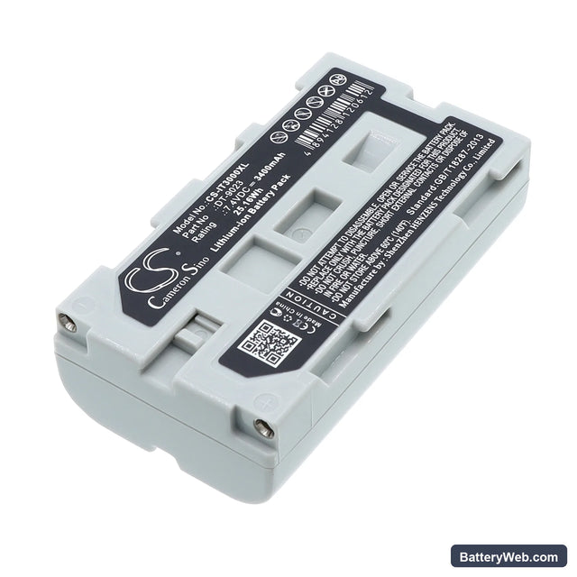 Casio IT3000 Replacement Battery, 7.4V, 3400mAh, Li-ion 1