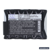 Intermec Pen Key 6210 Replacement Battery, 6V, 2000mAh, Ni-MH 5