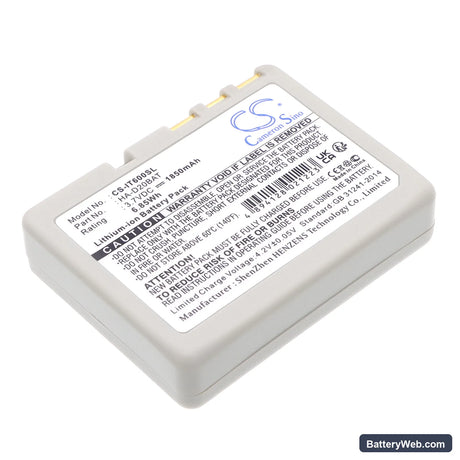 Casio DT-5300 Replacement Battery, 3.7V, 1850mAh, Li-ion 1