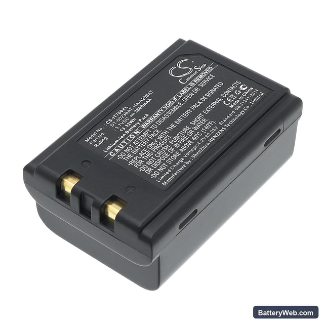 Sokkia SDR8100 Replacement Battery, 3.7V, 3600mAh, Li-ion 1