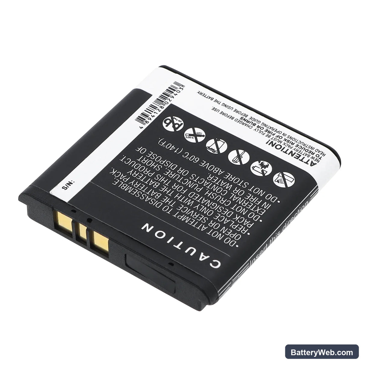 i-Blue 820 Replacement Battery, 3.7V, 770mAh, Li-ion 3