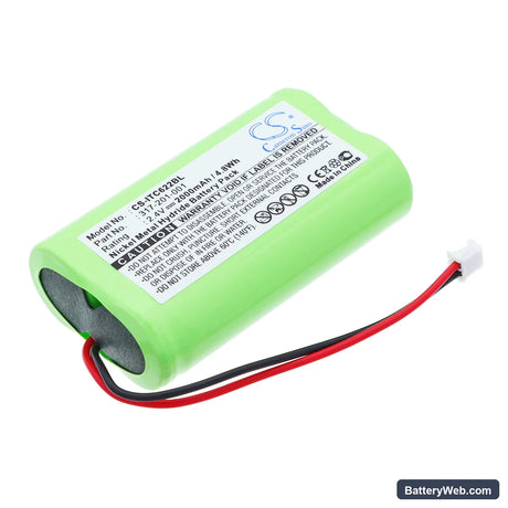 Intermec Norand 6210 Replacement Battery, 2.4V, 2000mAh, Ni-MH 1