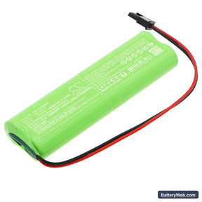 Inotec 890021 Replacement Battery, 4.8V, 2000mAh, Ni-MH 1