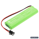 Inotec 890021 Replacement Battery, 4.8V, 2000mAh, Ni-MH 2