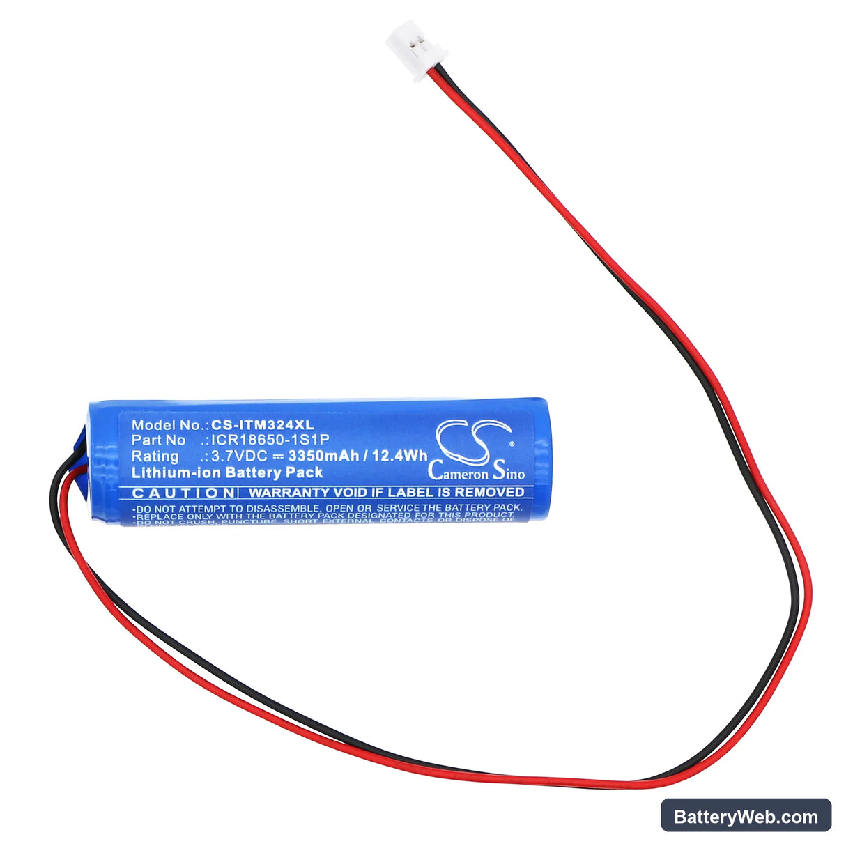 I-TEC Smart Window Replacement Battery, 3.7V, 3350mAh, Li-ion 3