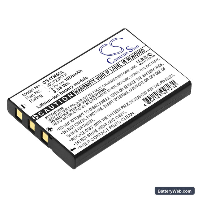 i-Blue PS3200 Replacement Battery, 3.7V, 1050mAh, Li-ion 1