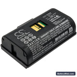 Intermec PB21 Replacement Battery, 7.4V, 2600mAh, Li-ion 1