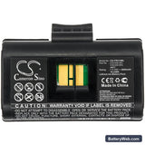 Intermec PB21 Replacement Battery, 7.4V, 2600mAh, Li-ion 3