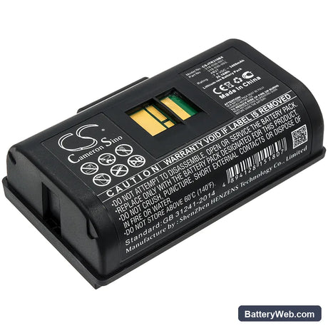 Intermec PB21 Replacement Battery, 7.4V, 3400mAh, Li-ion 1