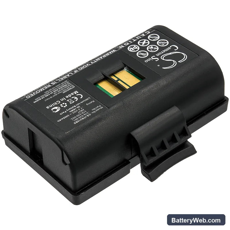 Intermec PB21 Replacement Battery, 7.4V, 3400mAh, Li-ion 2