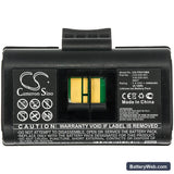 Intermec PB21 Replacement Battery, 7.4V, 3400mAh, Li-ion 3