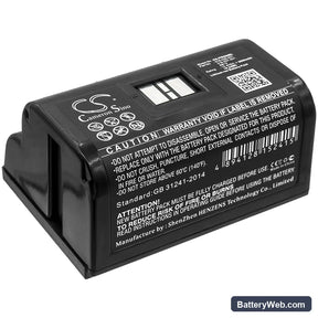 Intermec PB50 Replacement Battery, 14.4V, 2600mAh, Li-ion 1