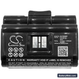 Intermec PB50 Replacement Battery, 14.4V, 3400mAh, Li-ion 3