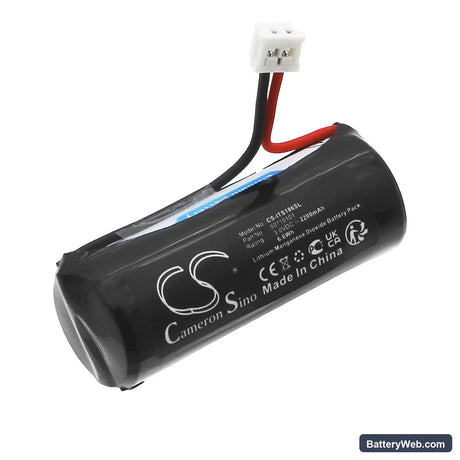Ista Sensonic 18186 Replacement Battery, 3V, 2200mAh, Li-MnO2 1