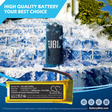 JBL Grip Replacement Battery, 3.85V, 2600mAh, Li-Polymer 6