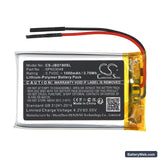 JBL SD-18 Replacement Battery, 3.7V, 1000mAh, Li-Polymer 3