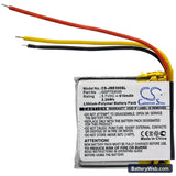 JBL Everest Elite 300 Replacement Battery, 3.7V, 610mAh, Li-Polymer 3