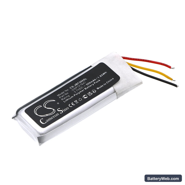 JBL Live Pro 2 Charging Case Replacement Battery, 3.7V, 500mAh, Li-Polymer 1