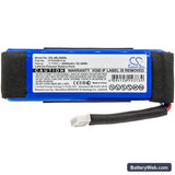 JBL Link 20 Replacement Battery, 3.7V, 6000mAh, Li-Polymer 3