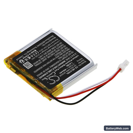 JBL Tune 510BT Replacement Battery, 3.7V, 450mAh, Li-Polymer 2